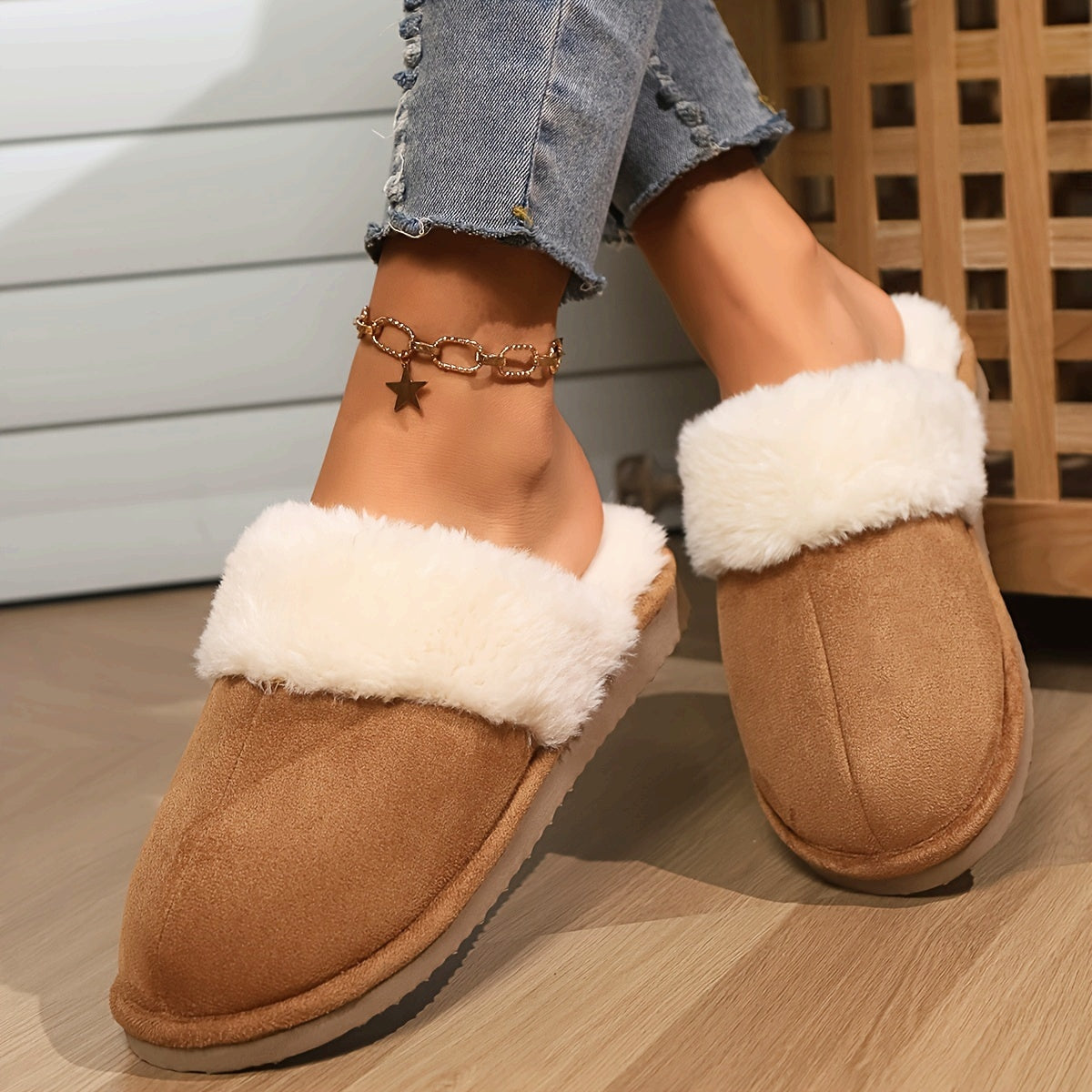 Chaussons polaire Confort moelleux