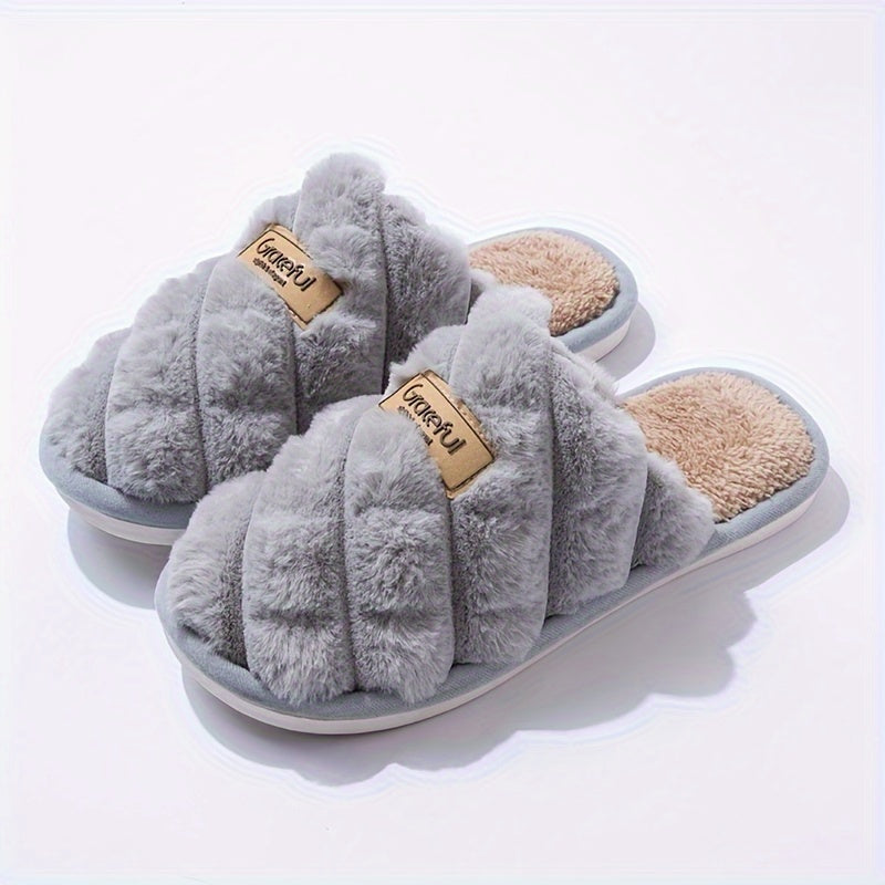 Pantouffle doublés gris