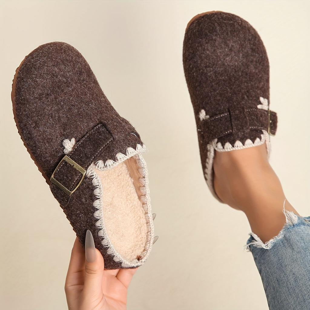 Sabots Fourrés Élégants