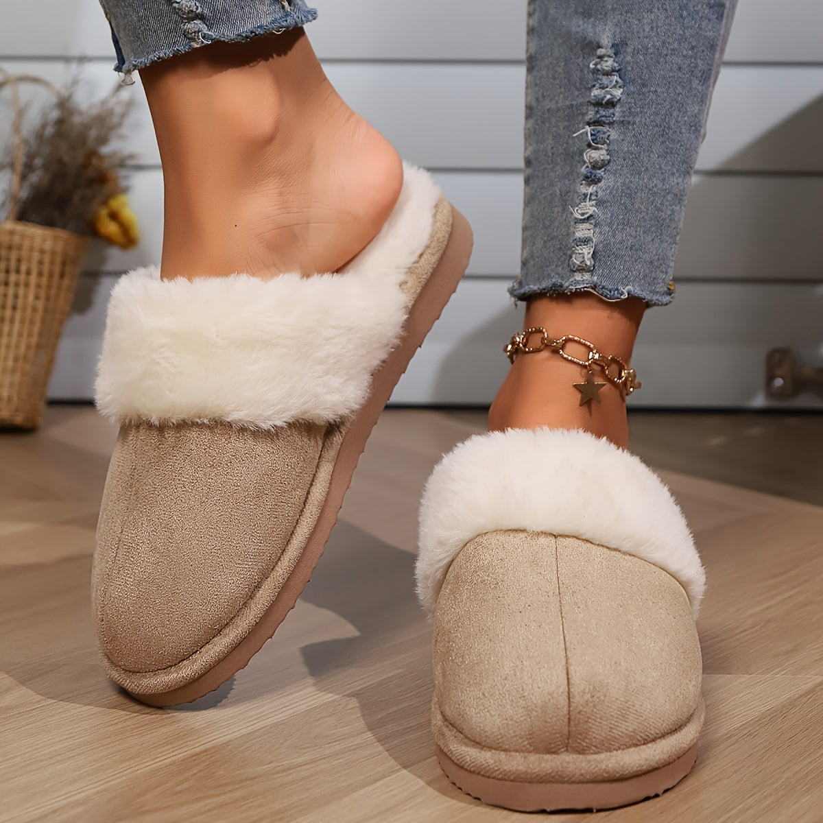 Chaussons polaire Confort moelleux