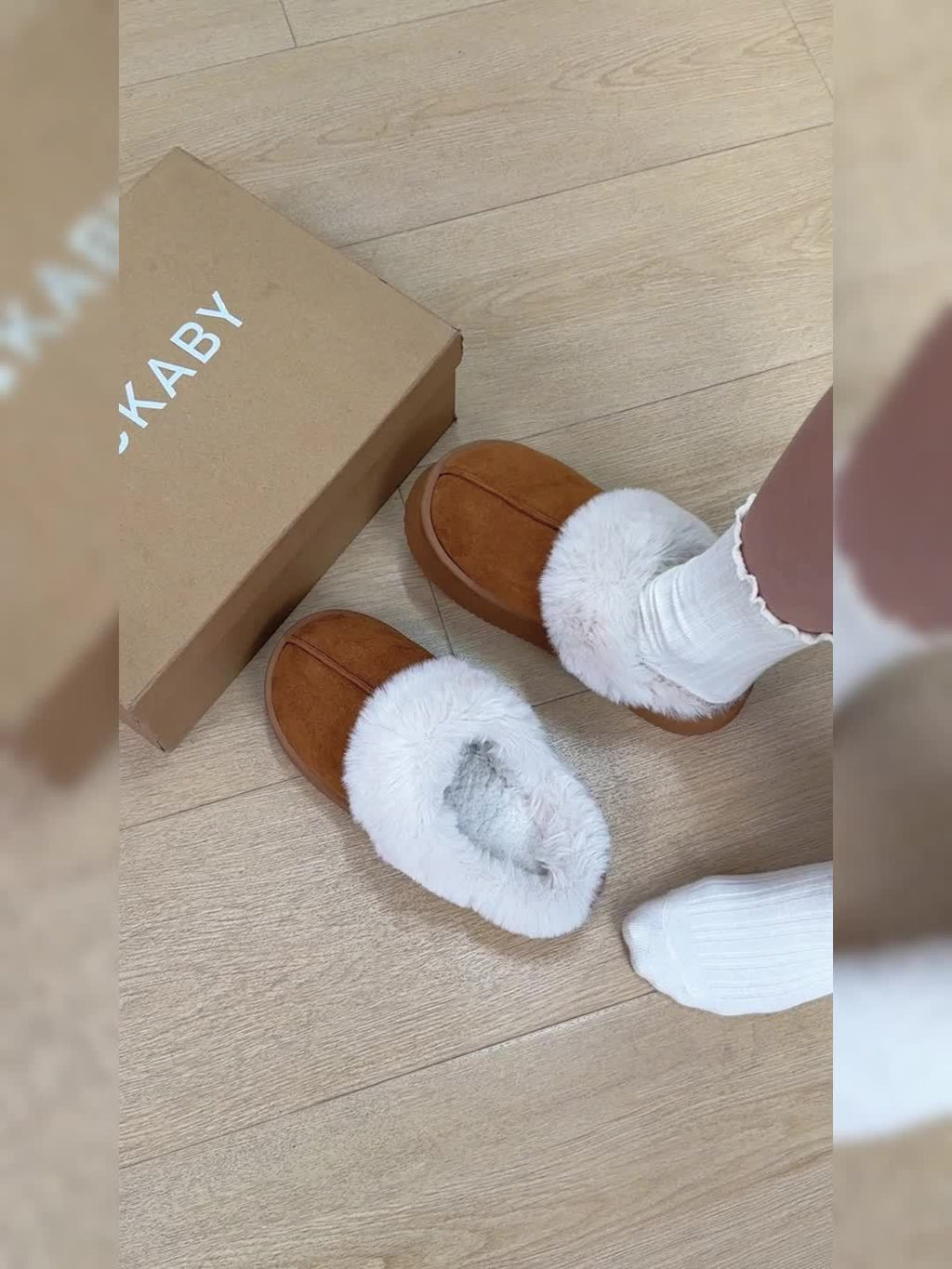 Chaussons douillets - L'essentiel du confort