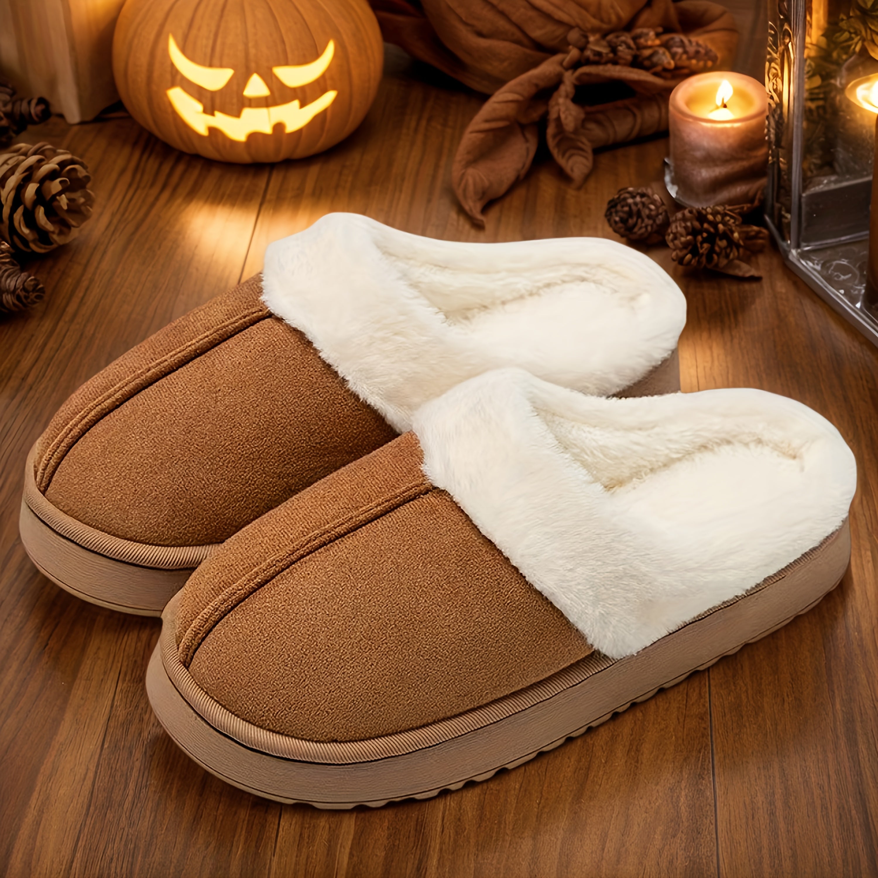 Chaussons Doublés Polaire Confort