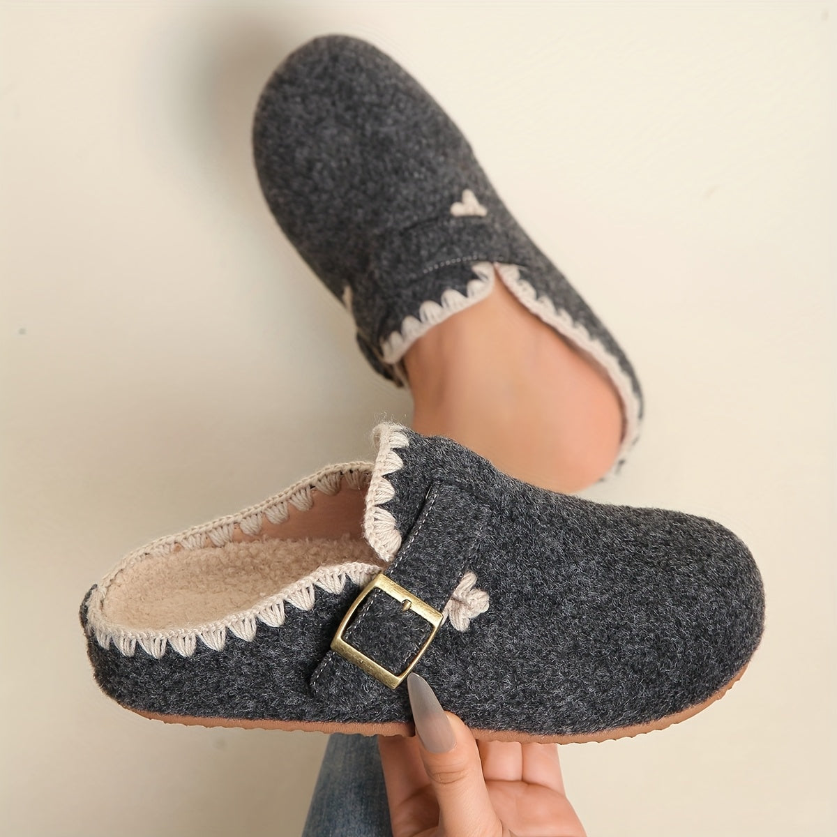 Sabots Fourrés Élégants