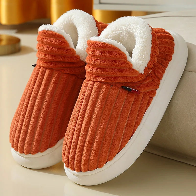 Chaussons orange