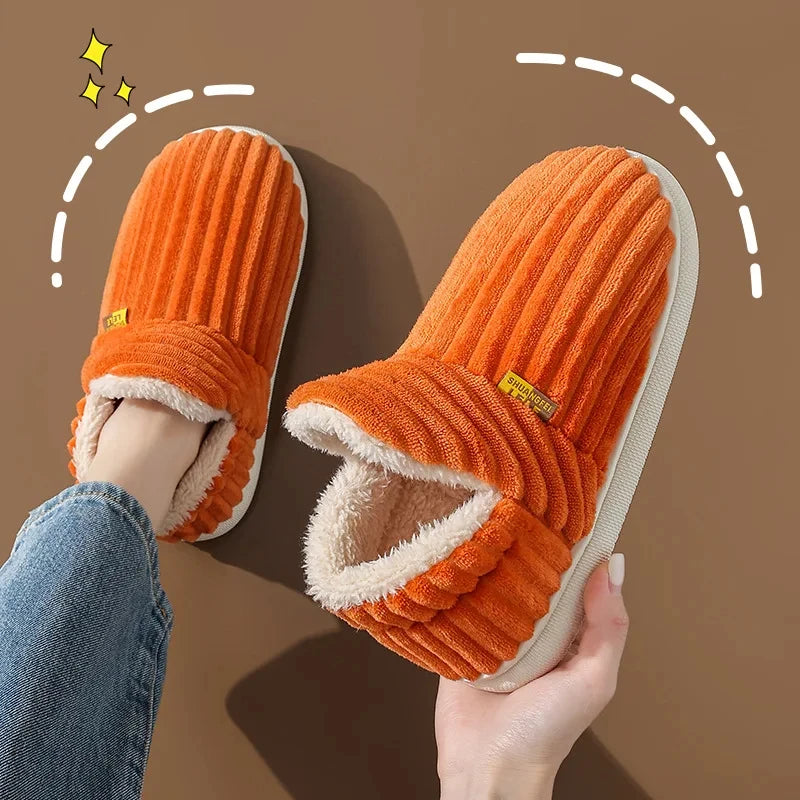Chaussons orange
