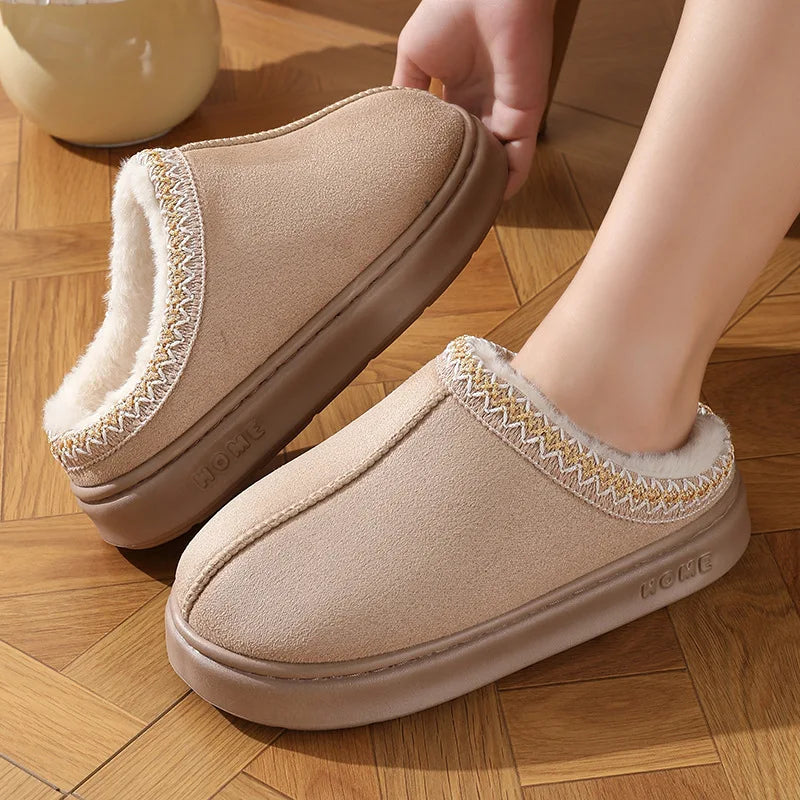 Pantouffle ugg beige
