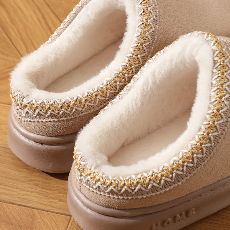 Pantouffle ugg beige