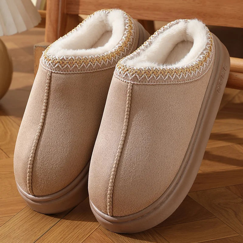 Pantouffle ugg beige