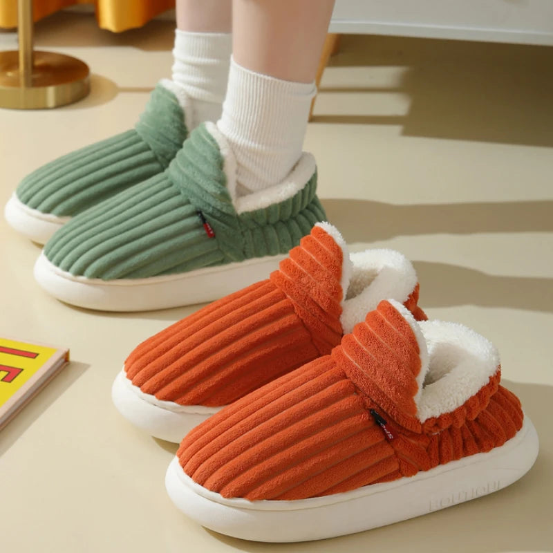 Chaussons orange