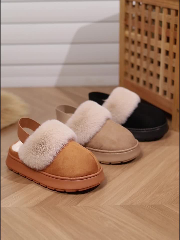 Chaussons Velours soyeux, style intemporel