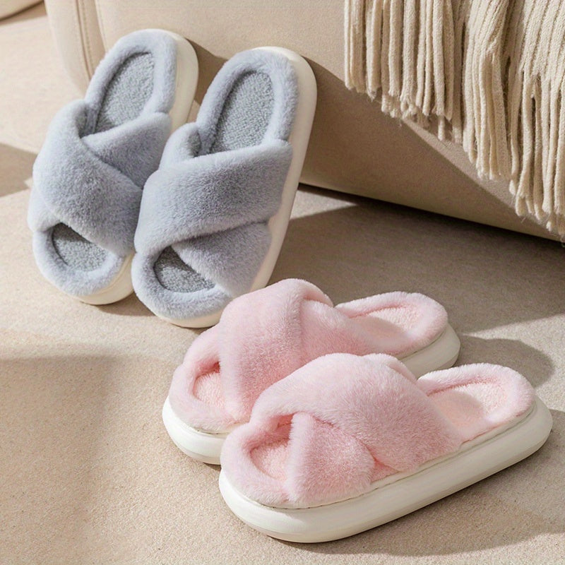 Chaussons Maison Ouverts rose