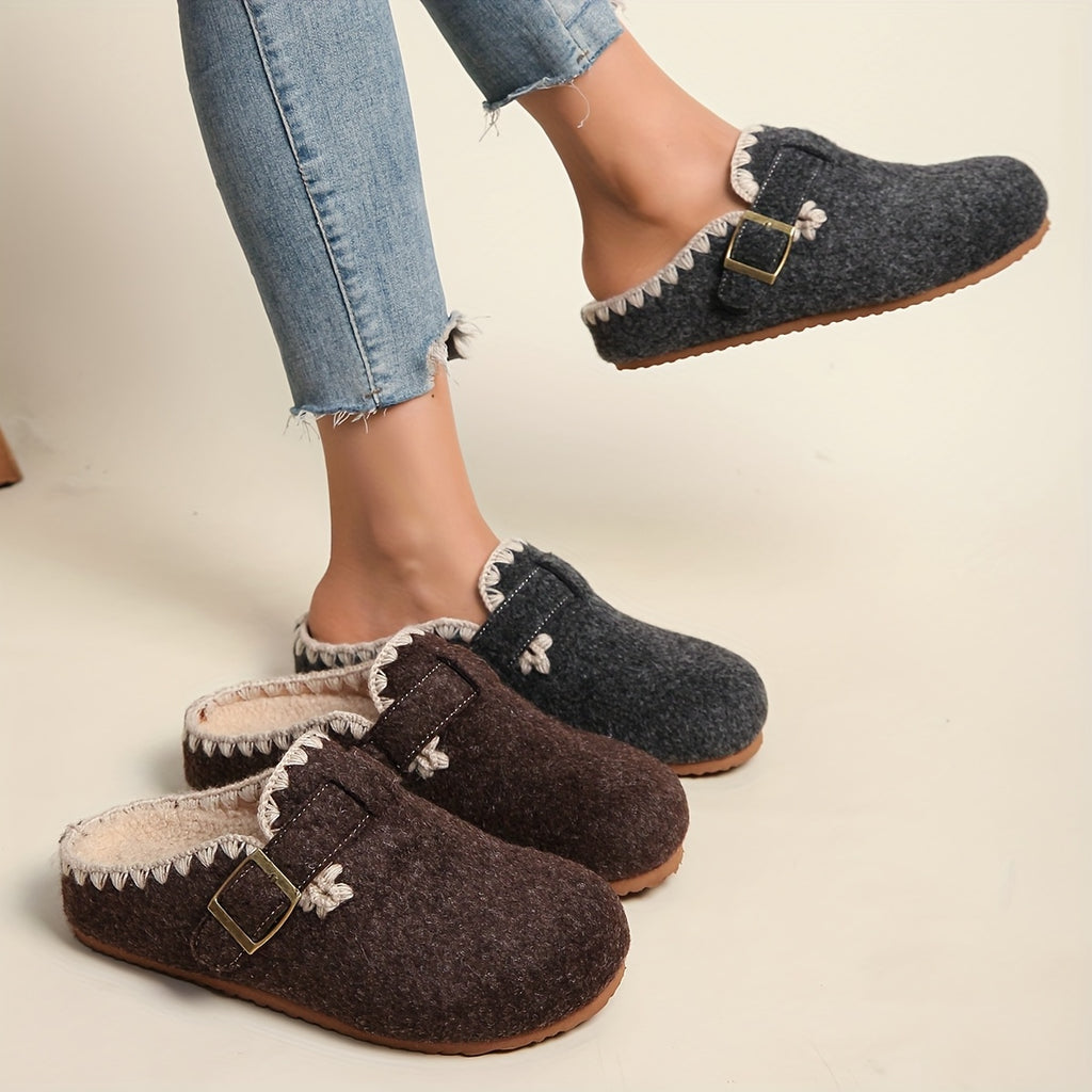 Sabots Fourrés Élégants