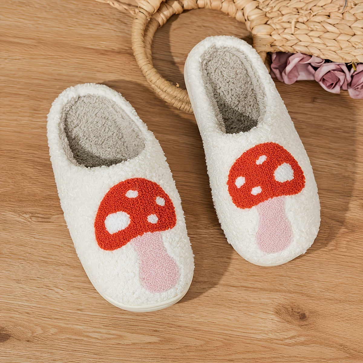 Pantoufles champignon
